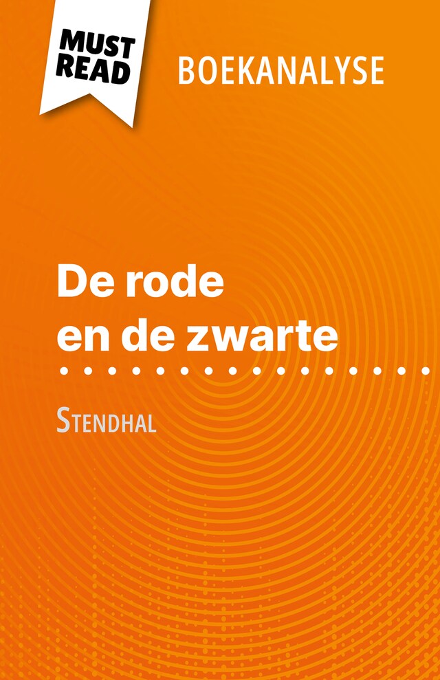 Book cover for De rode en de zwarte van Stendhal (Boekanalyse)