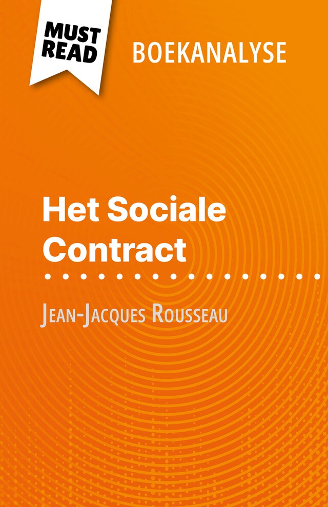 Book cover for Het Sociale Contract van Jean-Jacques Rousseau (Boekanalyse)