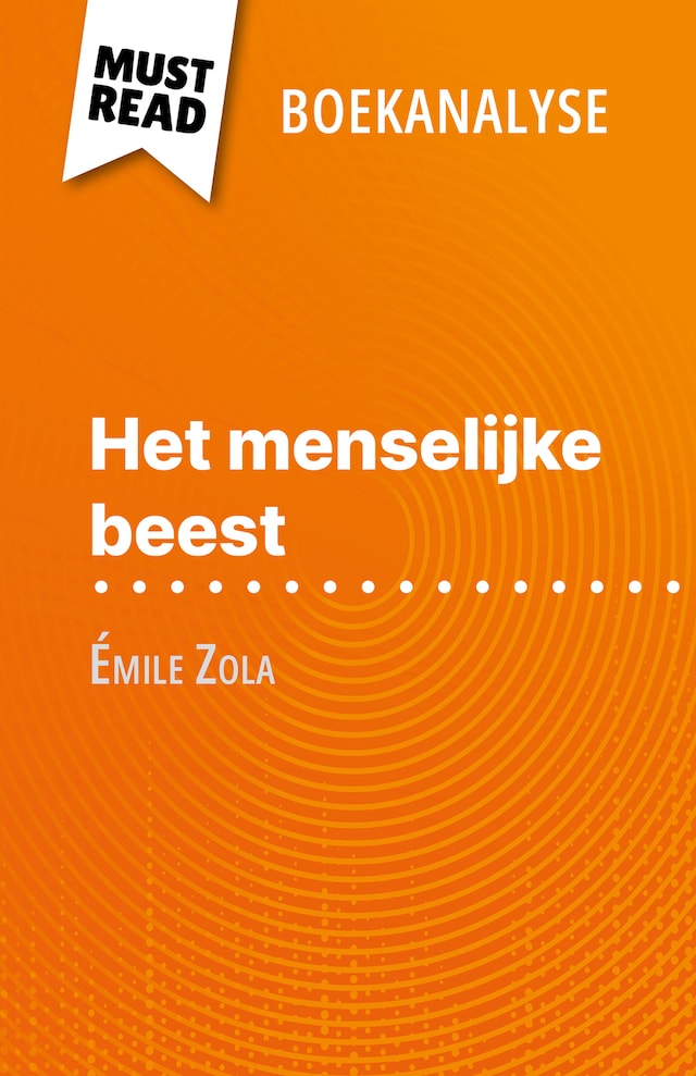 Buchcover für Het menselijke beest van Émile Zola (Boekanalyse)