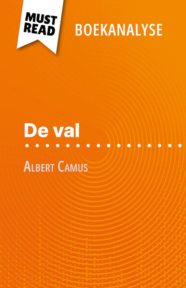 Buchcover für De val van Albert Camus (Boekanalyse)