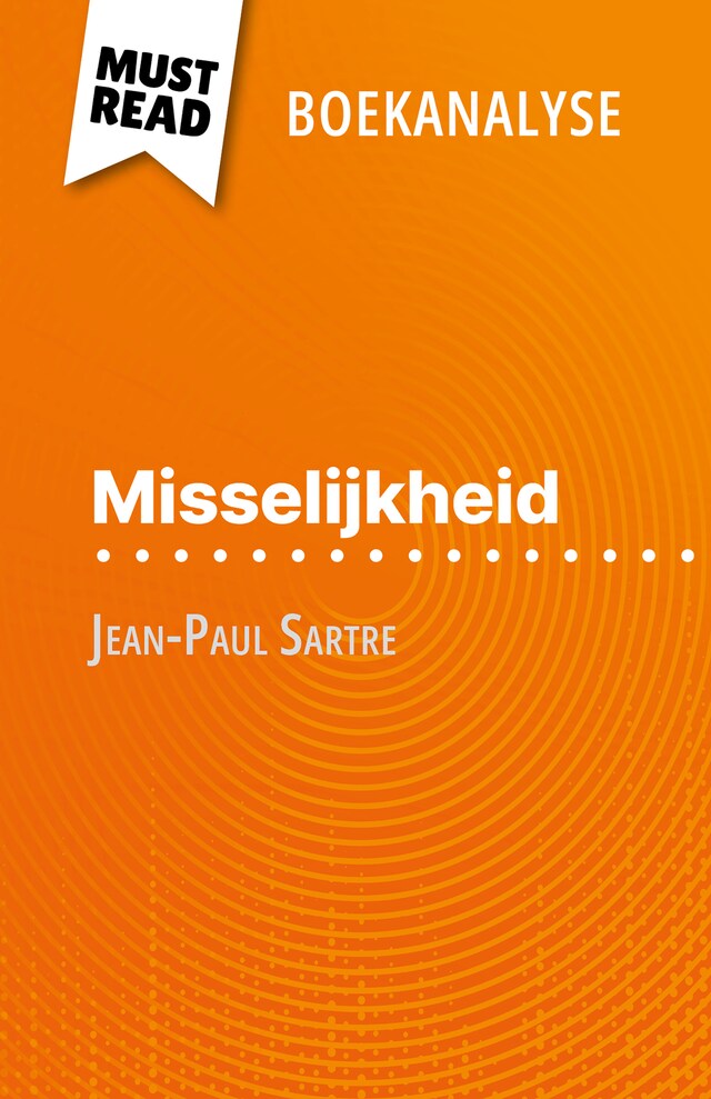 Kirjankansi teokselle Misselijkheid van Jean-Paul Sartre (Boekanalyse)