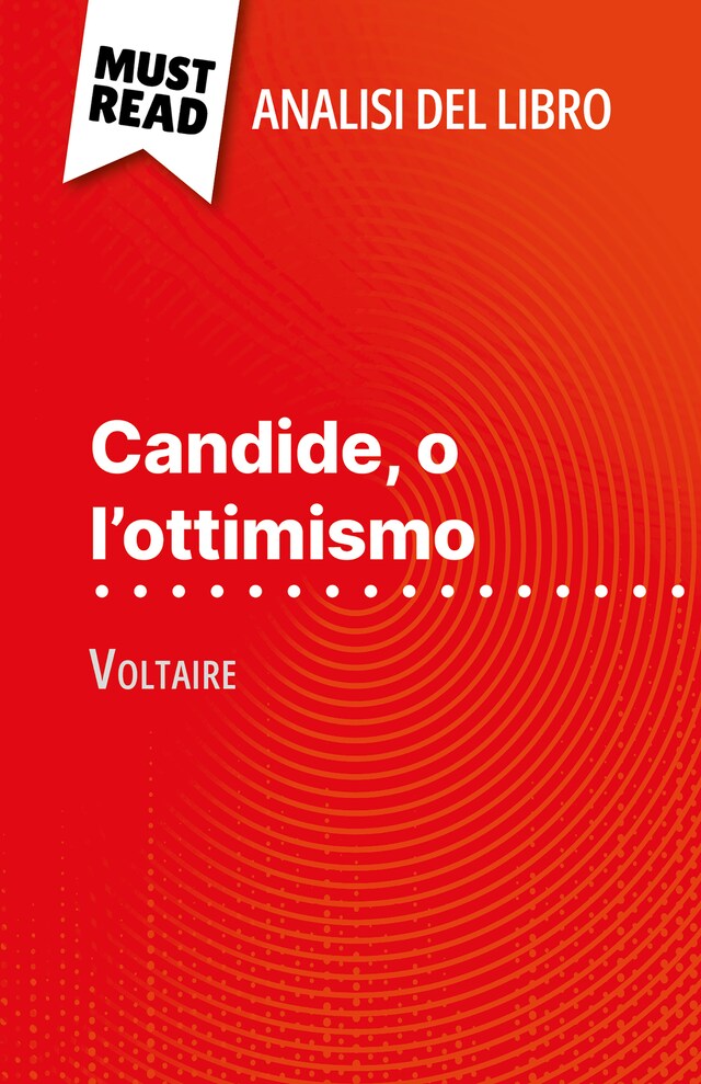 Book cover for Candide, o l'ottimismo di Voltaire (Analisi del libro)