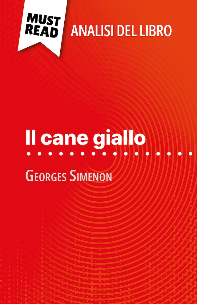 Buchcover für Il cane giallo di Georges Simenon (Analisi del libro)