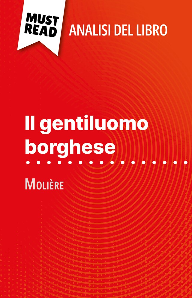 Book cover for Il gentiluomo borghese di Molière (Analisi del libro)