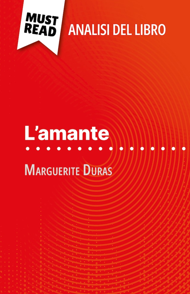 Book cover for L'amante di Marguerite Duras (Analisi del libro)