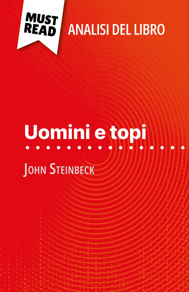 Book cover for Uomini e topi di John Steinbeck (Analisi del libro)