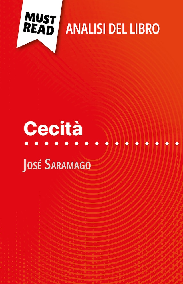 Book cover for Cecità di José Saramago (Analisi del libro)