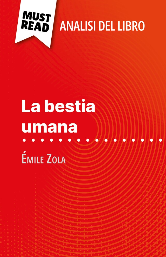 Buchcover für La bestia umana di Émile Zola (Analisi del libro)