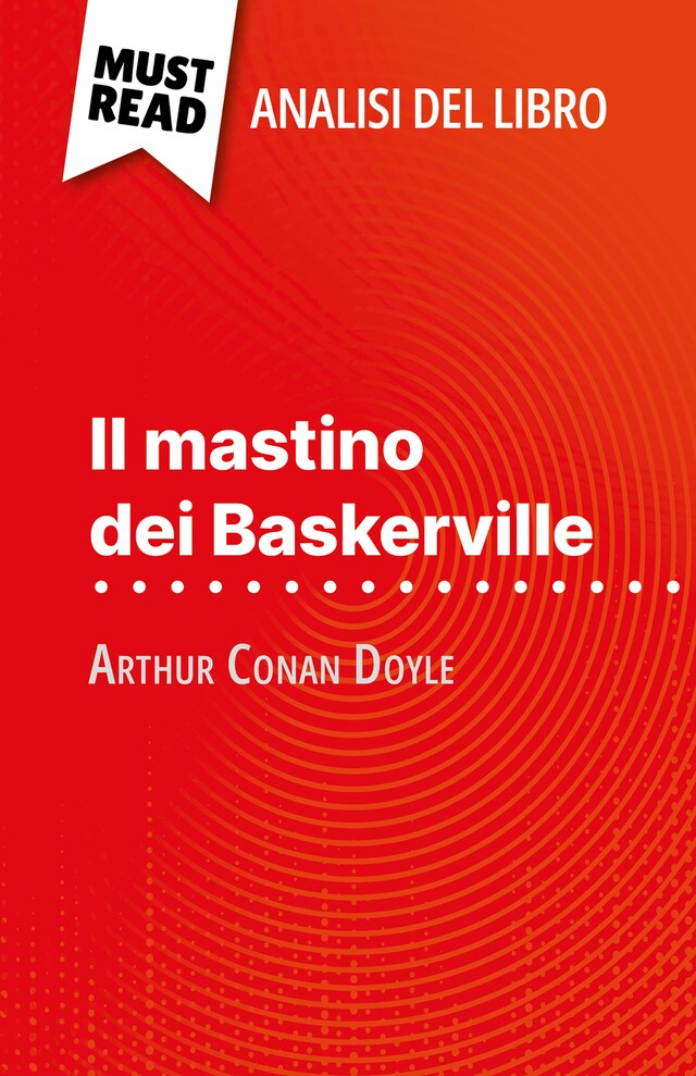 Buchcover für Il mastino dei Baskerville di Arthur Conan Doyle (Analisi del libro)