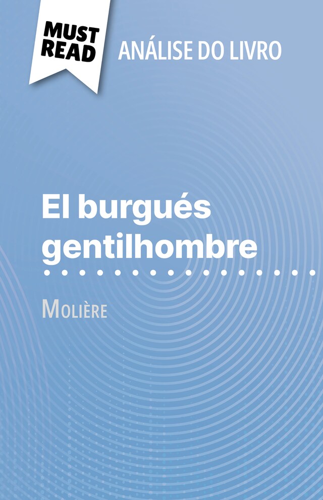 Book cover for El burgués gentilhombre de Molière (Análise do livro)