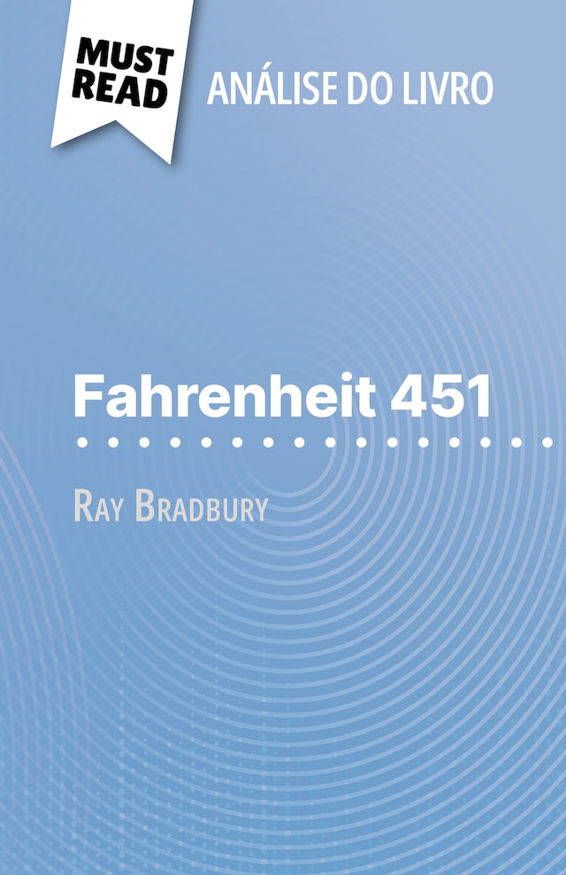 Book cover for Fahrenheit 451 de Ray Bradbury (Análise do livro)