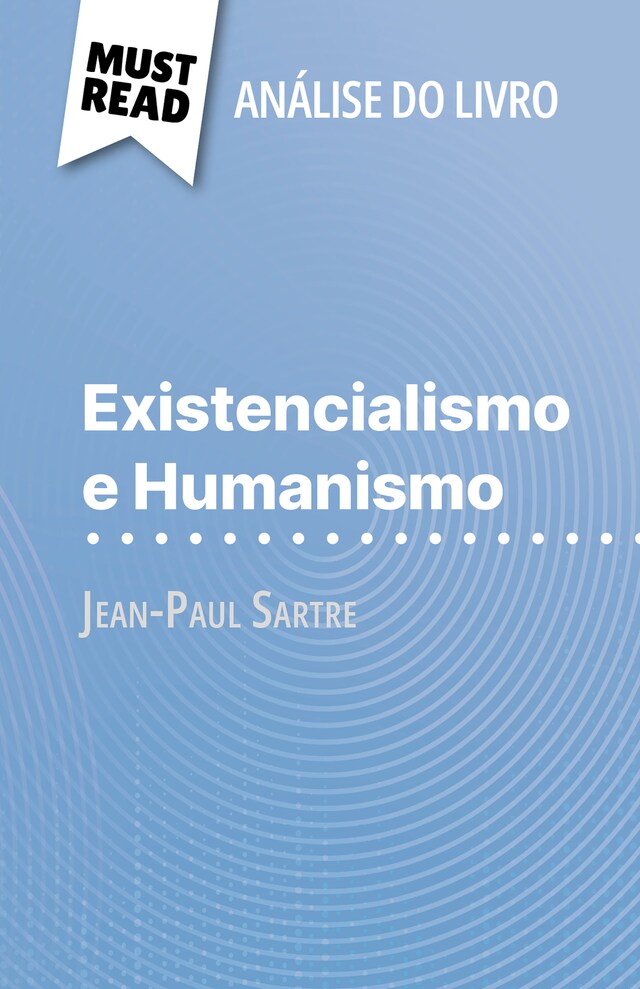 Book cover for Existencialismo e Humanismo de Jean-Paul Sartre (Análise do livro)