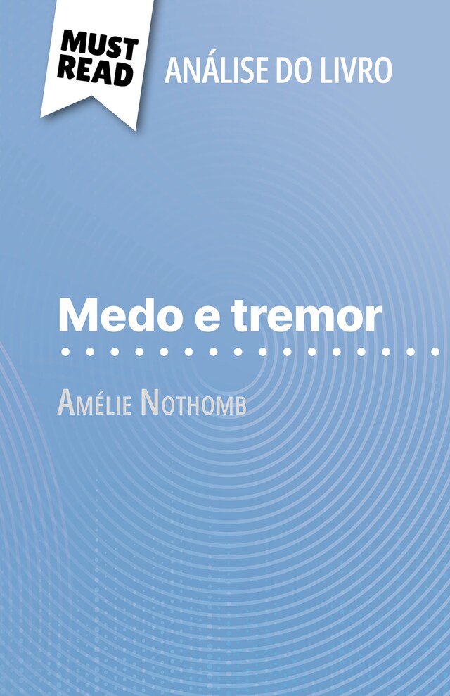 Book cover for Medo e tremor de Amélie Nothomb (Análise do livro)