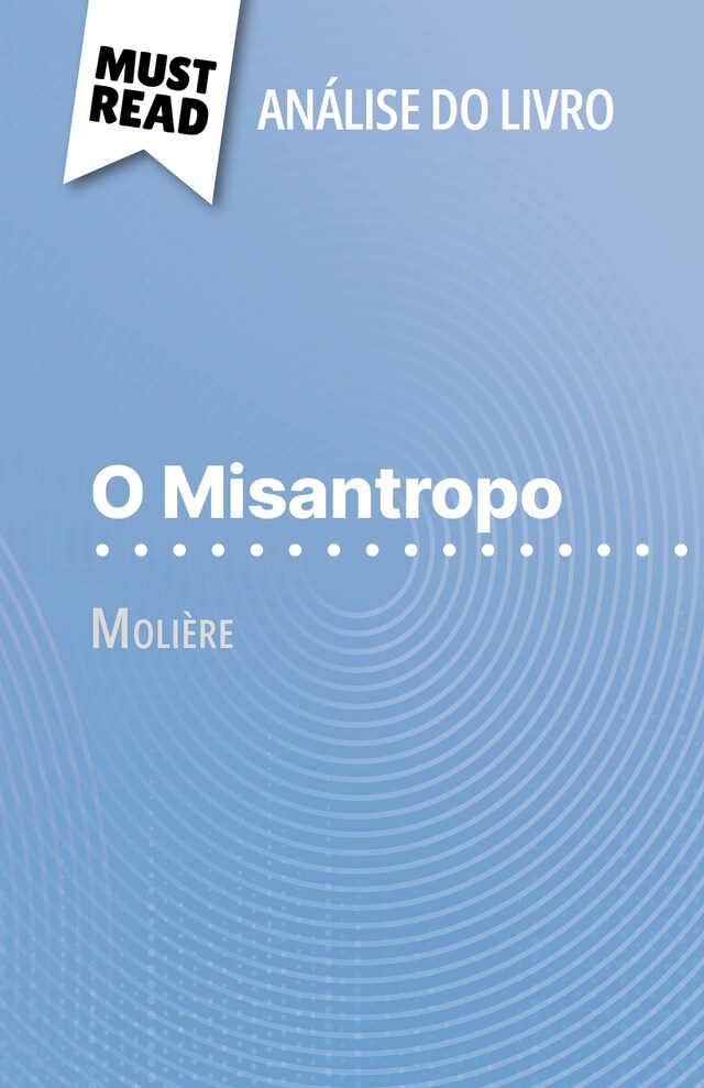 Book cover for O Misantropo de Molière (Análise do livro)