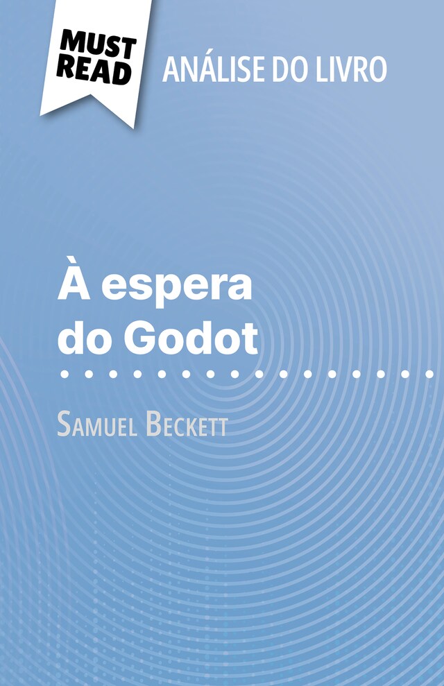 Book cover for À espera do Godot de Samuel Beckett (Análise do livro)