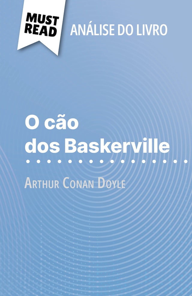 Buchcover für O cão dos Baskerville de Arthur Conan Doyle (Análise do livro)