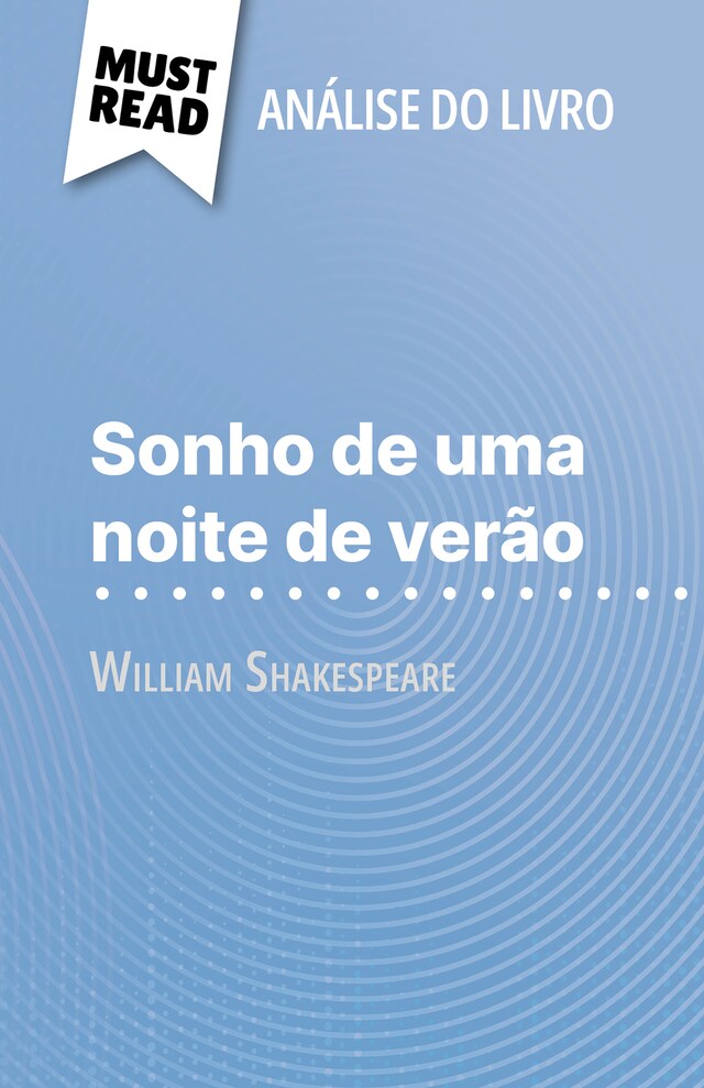 Bokomslag för Sonho de uma noite de verão de William Shakespeare (Análise do livro)