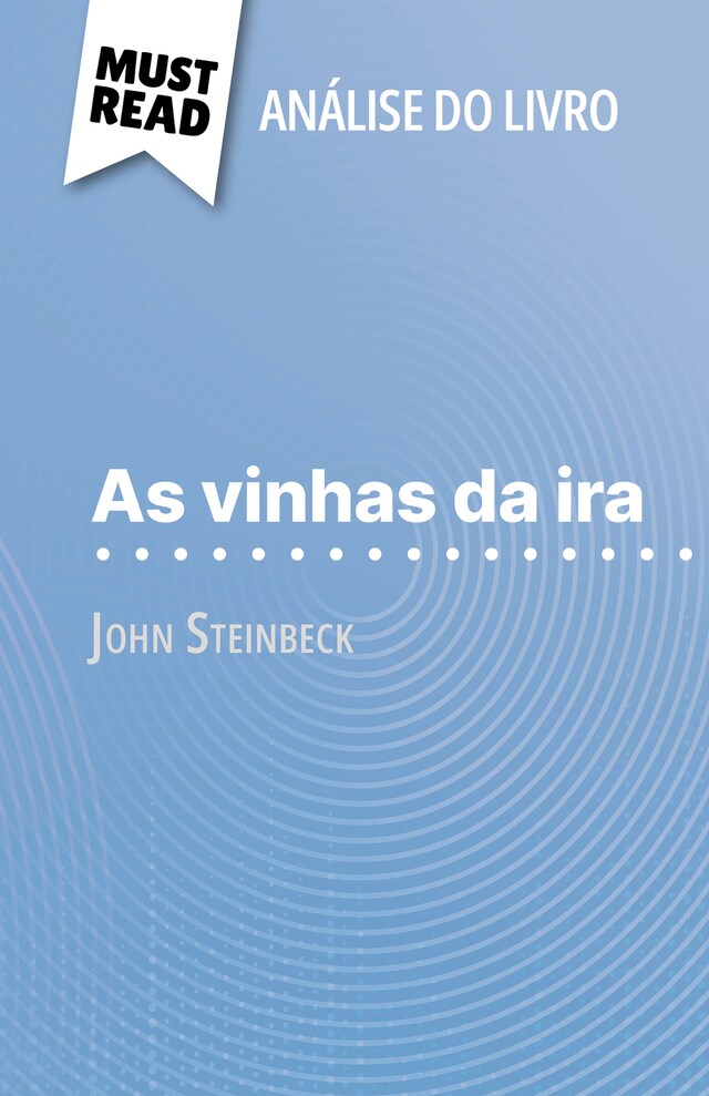 Book cover for As vinhas da ira de John Steinbeck (Análise do livro)