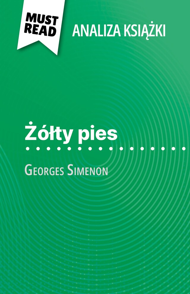 Bogomslag for Żółty pies książka Georges Simenon (Analiza książki)