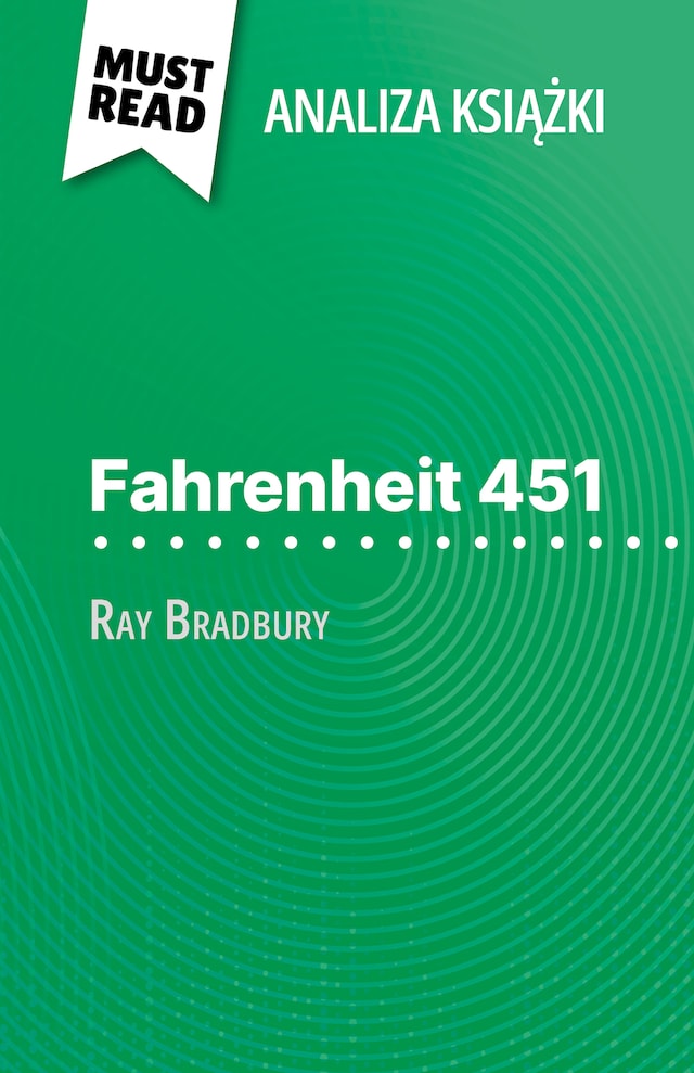 Book cover for Fahrenheit 451 książka Ray Bradbury (Analiza książki)