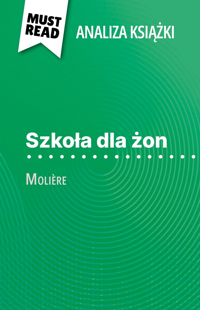 Book cover for Szkoła dla żon książka Molière (Analiza książki)