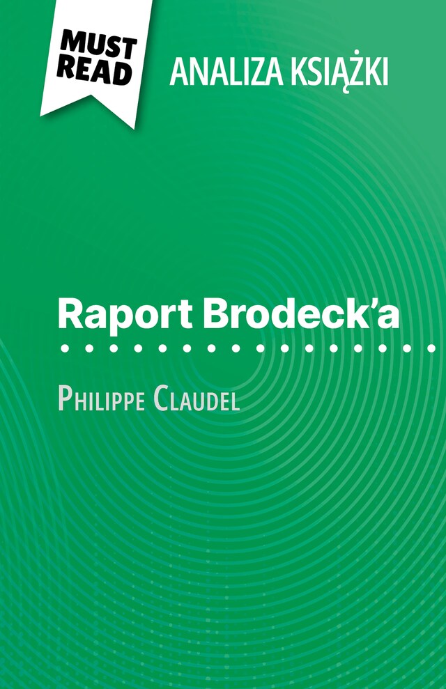 Okładka książki dla Raport Brodeck'a książka Philippe Claudel (Analiza książki)