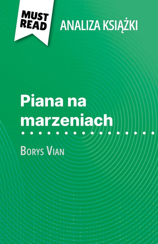 Buchcover für Piana na marzeniach książka Borys Vian (Analiza książki)