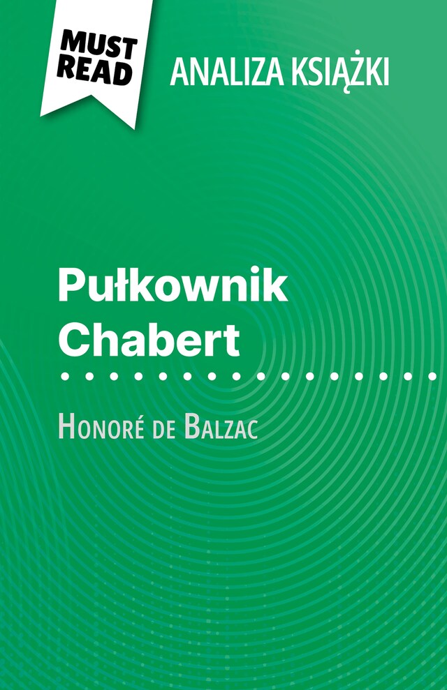 Book cover for Pułkownik Chabert książka Honoré de Balzac (Analiza książki)