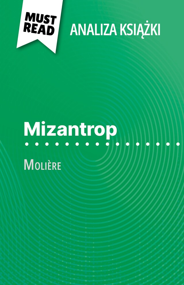 Book cover for Mizantrop książka Molière (Analiza książki)