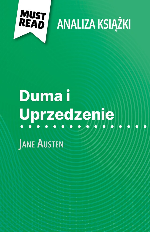 Book cover for Duma i Uprzedzenie książka Jane Austen (Analiza książki)