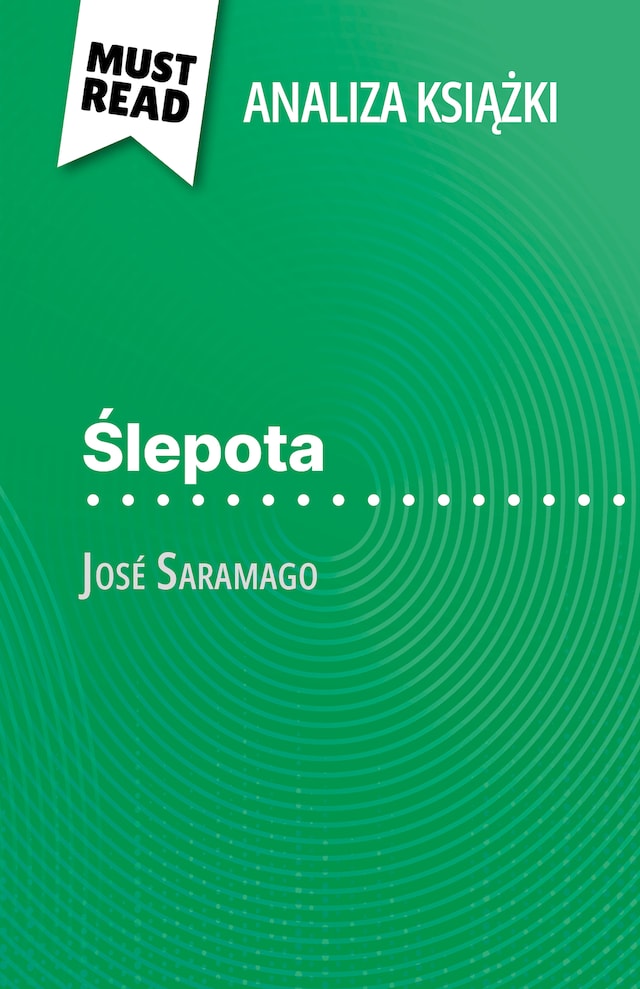 Book cover for Ślepota książka José Saramago (Analiza książki)