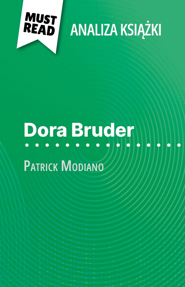 Book cover for Dora Bruder książka Patrick Modiano (Analiza książki)