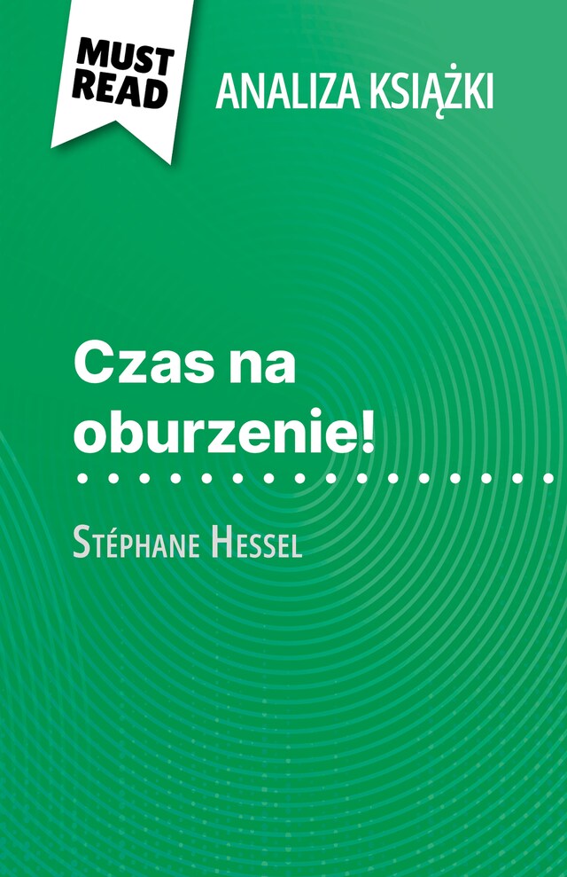 Buchcover für Czas na oburzenie! książka Stéphane Hessel (Analiza książki)