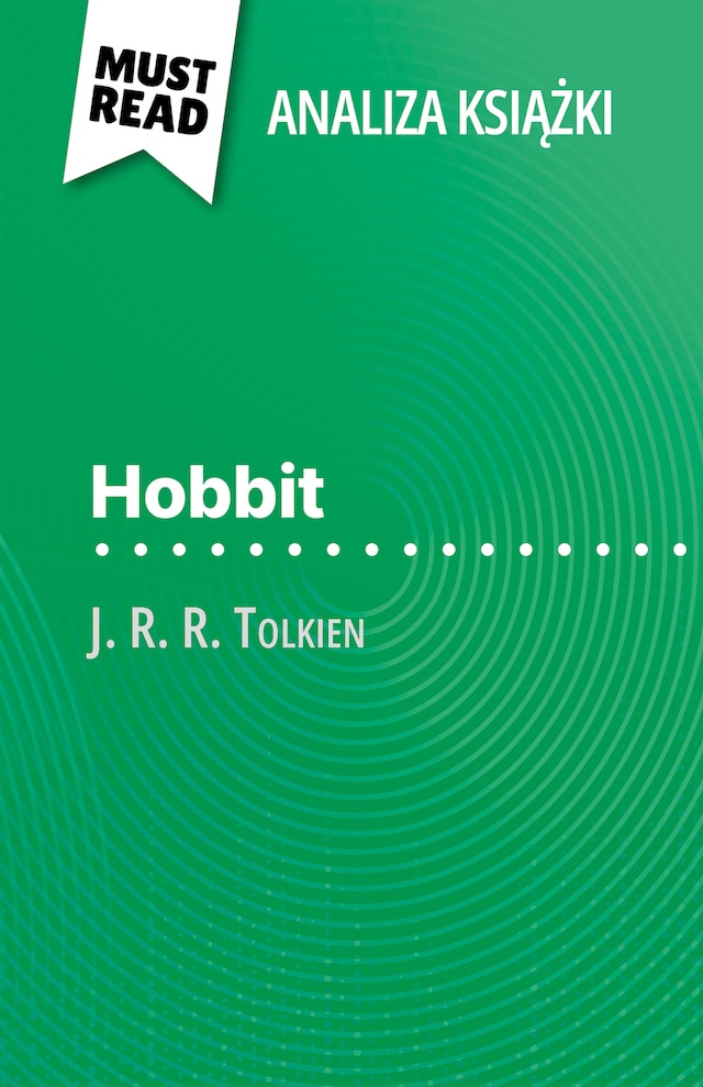 Book cover for Hobbit książka J. R. R. Tolkien (Analiza książki)