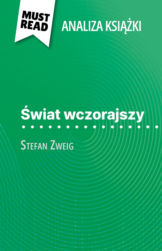 Bokomslag för Świat wczorajszy książka Stefan Zweig (Analiza książki)