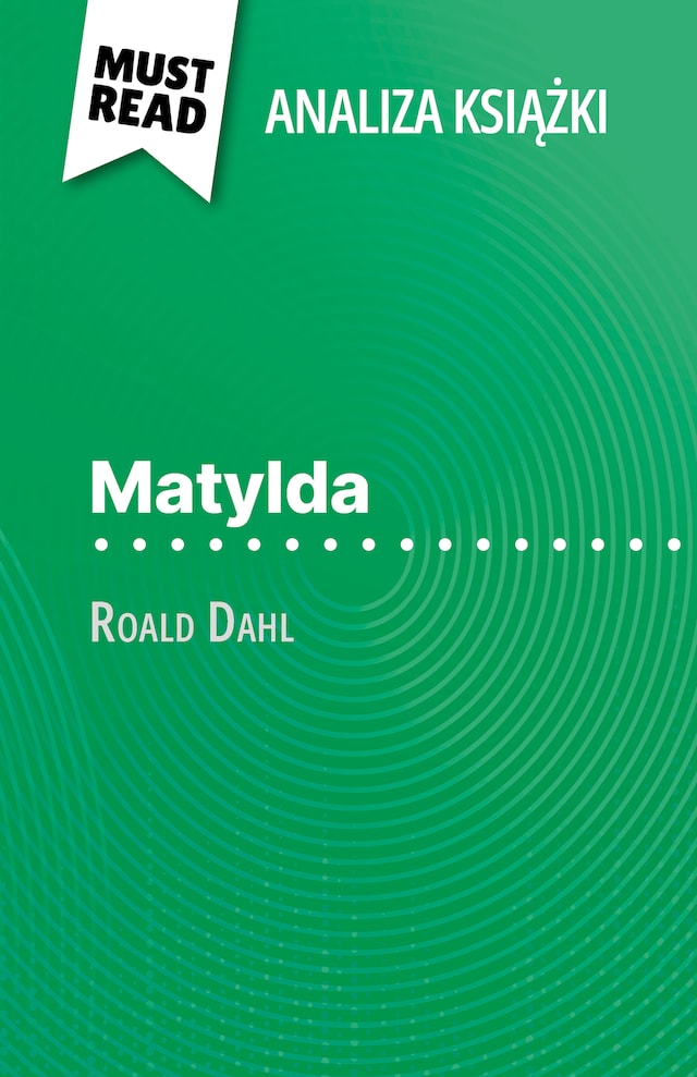 Book cover for Matylda książka Roald Dahl (Analiza książki)