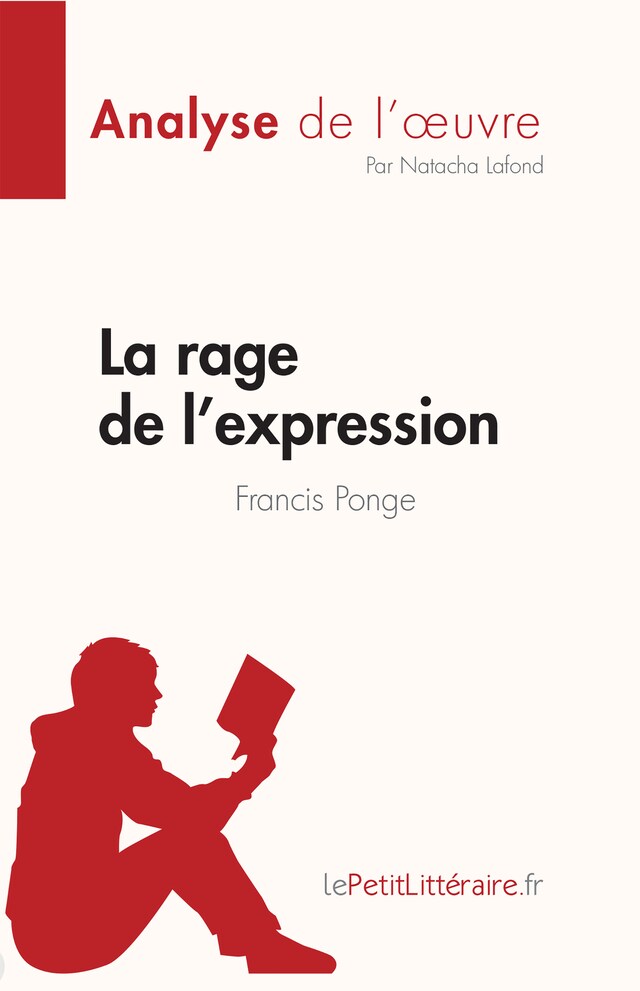 Boekomslag van La rage de l'expression de Francis Ponge (Fiche de lecture)