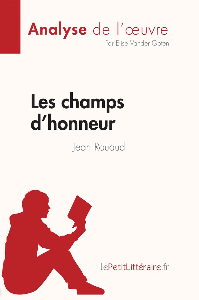 Boekomslag van Les champs d'honneur de Jean Rouaud (Fiche de lecture)