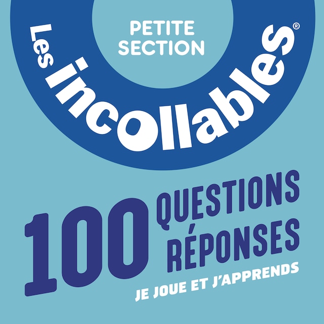 Book cover for Les Incollables, Petite section de maternelle