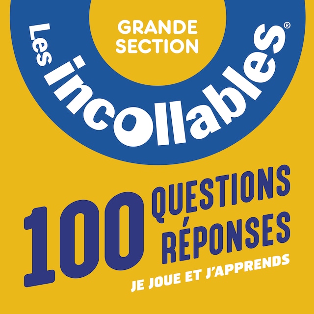 Book cover for Les Incollables, Grande section de maternelle