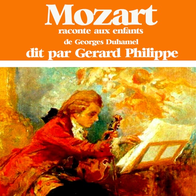 Boekomslag van Mozart raconté aux enfants