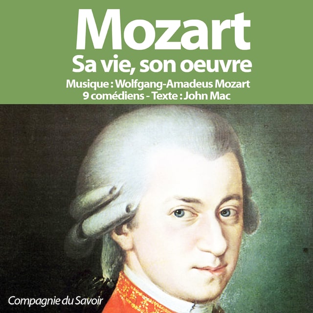 Copertina del libro per Mozart, sa vie son oeuvre
