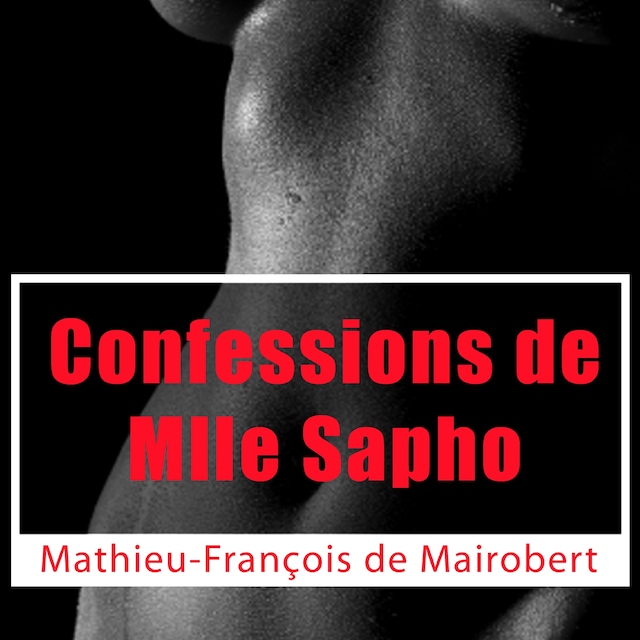 Kirjankansi teokselle Confessions de Mlle Sapho