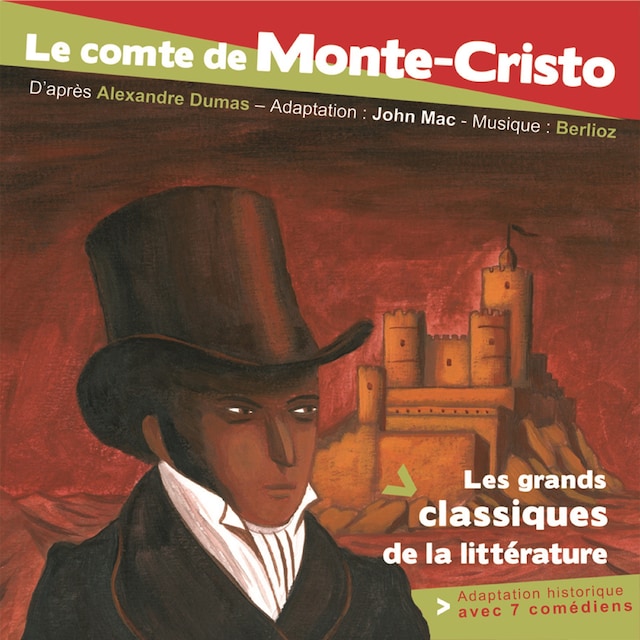 Kirjankansi teokselle Le Comte de Monte Cristo