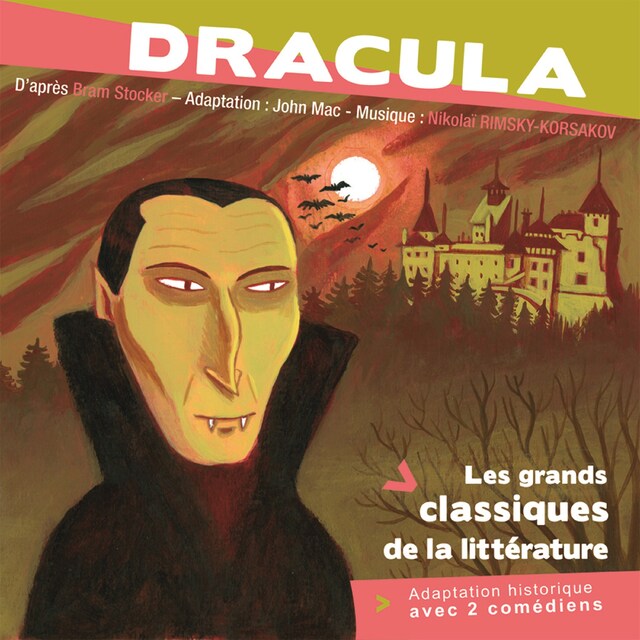 Book cover for Dracula