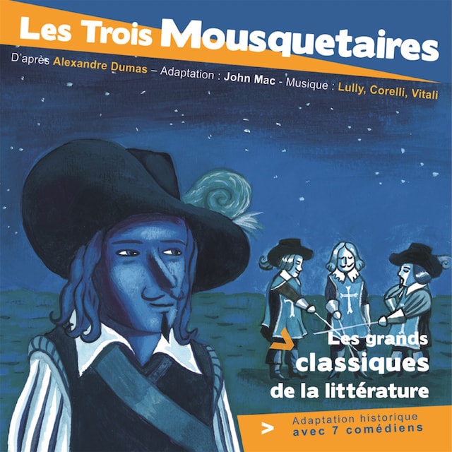 Boekomslag van Les 3 Mousquetaires