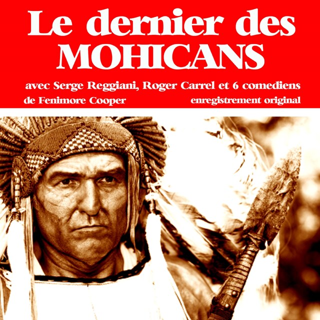 Kirjankansi teokselle Le Dernier des Mohicans