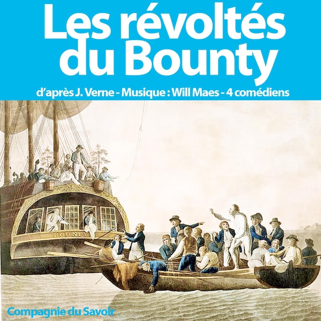 Boekomslag van Les Révoltés du Bounty