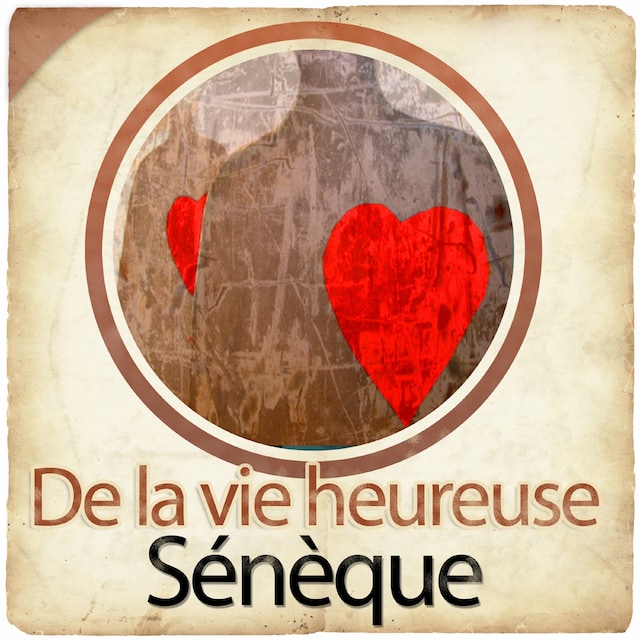 Book cover for De la vie heureuse de Sénèque