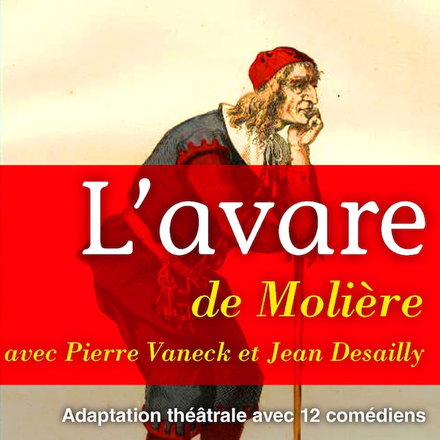 Kirjankansi teokselle Molière : L'avare